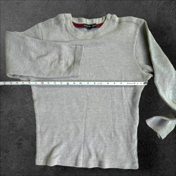 Beverly Club Polo Club Gray Shirt Top - Picture 3 of 12